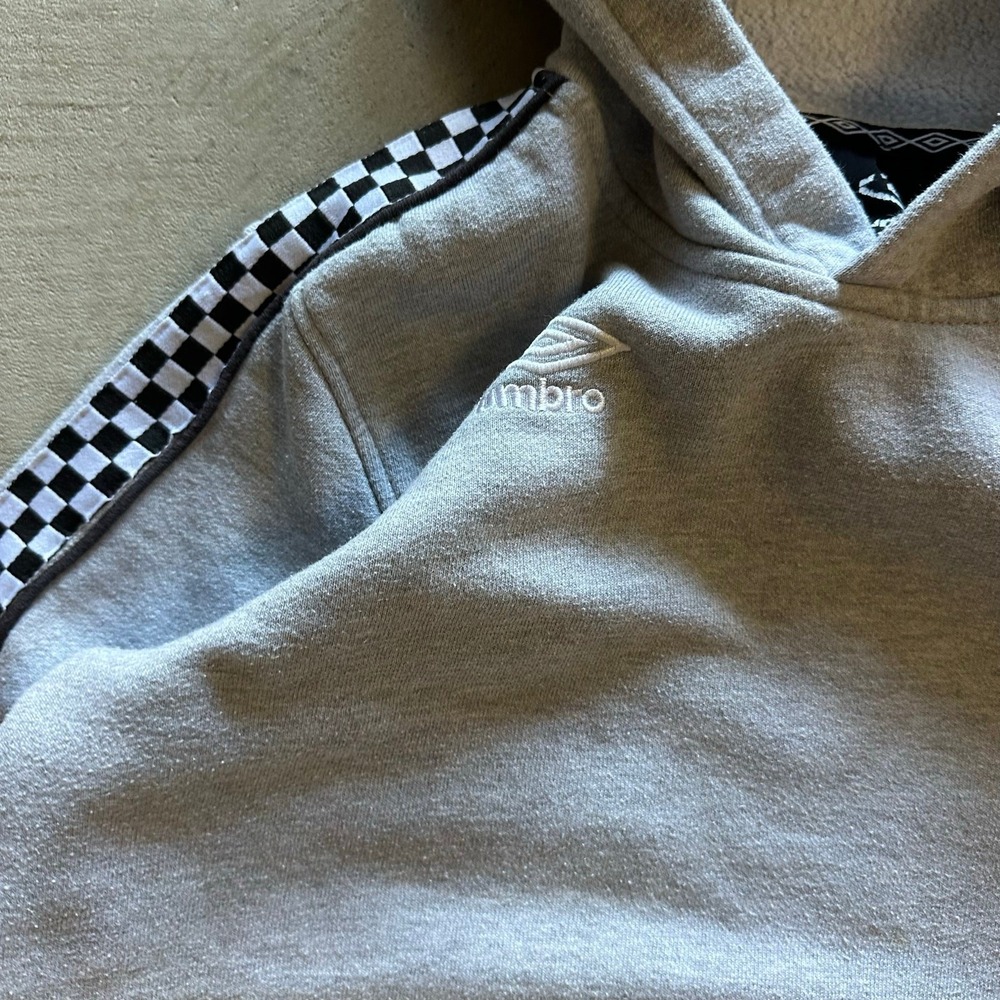 Small Grey Umbro Racing Hoodie